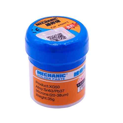 Паяльная паста MECHANIC XG-50 35г, флюс для пайки SMD BGA Винница