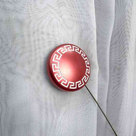 Магниты для штор и гардин Афина 2 шт Коралловый (81-265) Киев