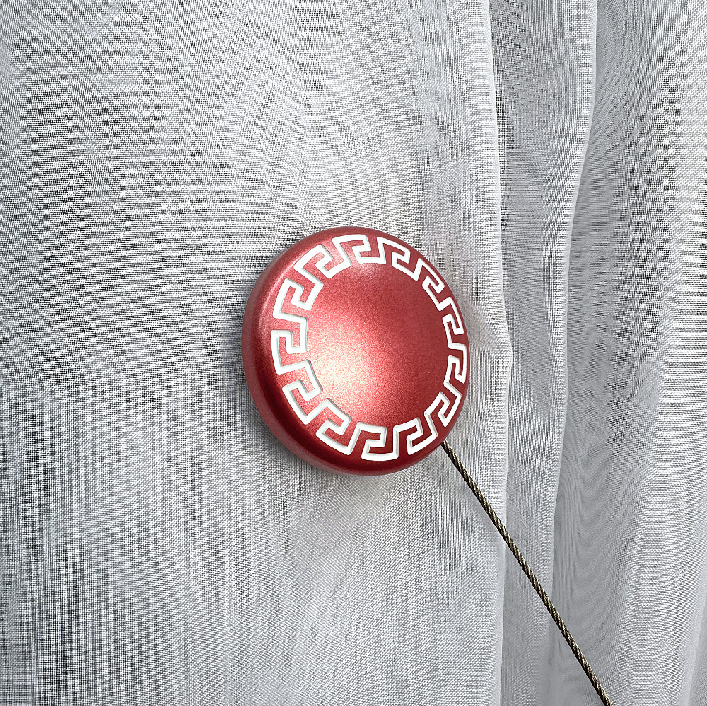 Магниты для штор и гардин Афина 2 шт Коралловый (81-265) Киев - изображение 2