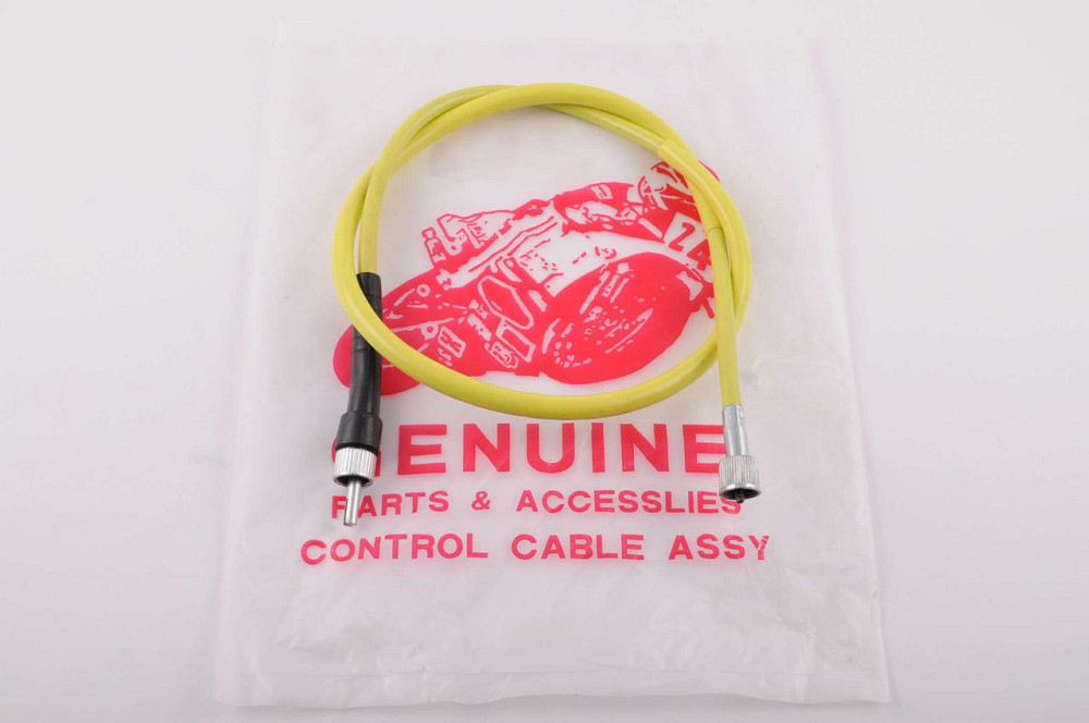 Трос спідометра скутер 4 Т китай 50 (квадрат-вилка) (93 см, жовтий) Мукачево - фото 1