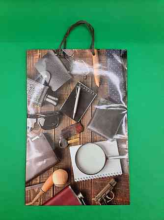 Пакет паперовий гігант вертикальний30х42х12) (артGV-058) (12 шт) Харків