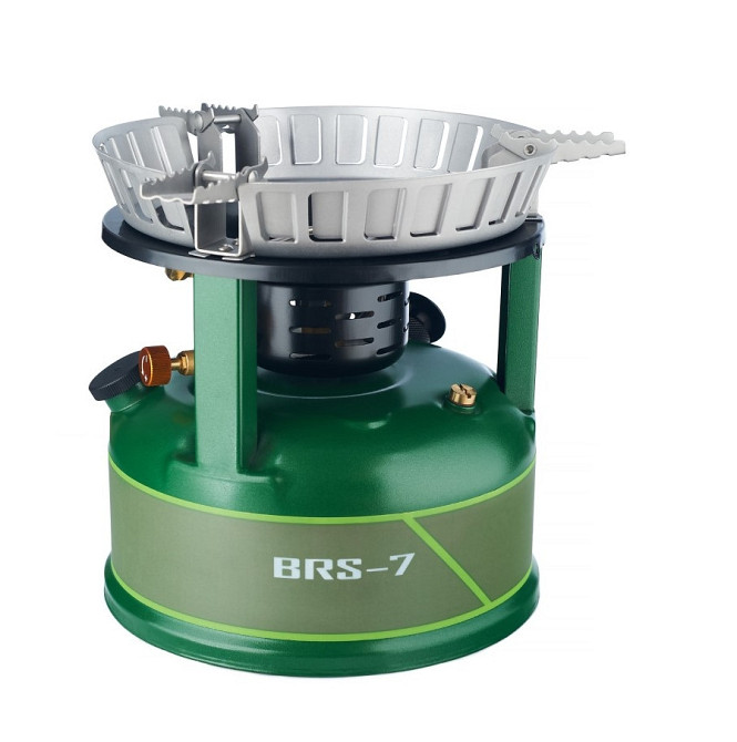 Кемпінговий рідкопаливний потужний пальник примус BRS-7 Вінниця - фото 2