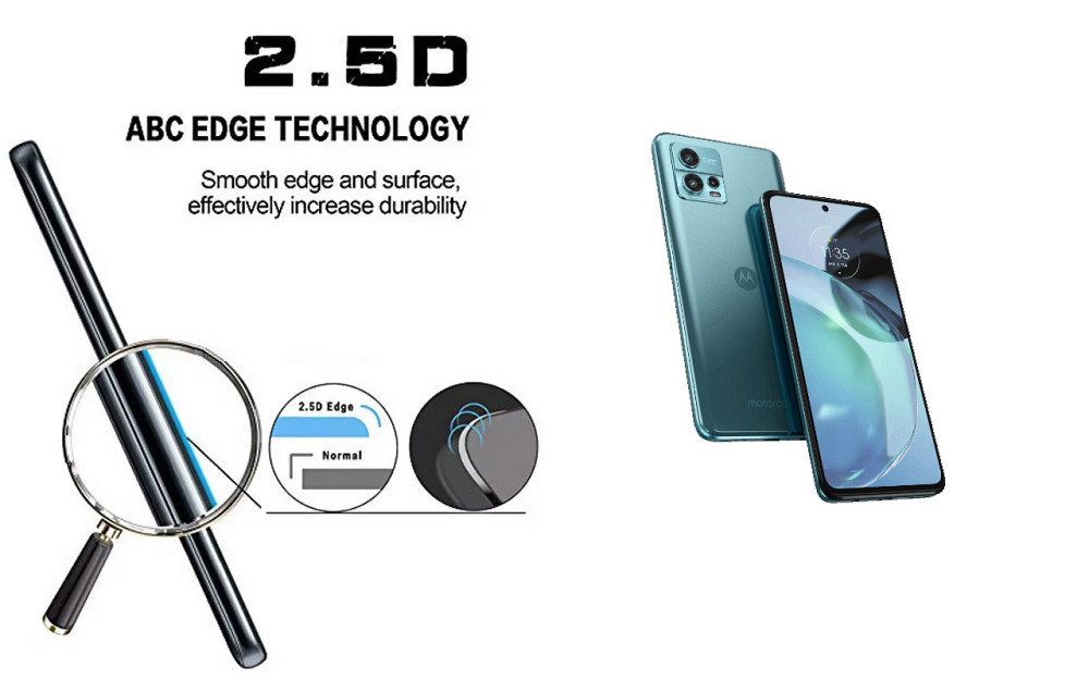 Защитное стекло ArmorGlass для Motorola G72 – устойчивое к царапинам и ударам Киев - изображение 2