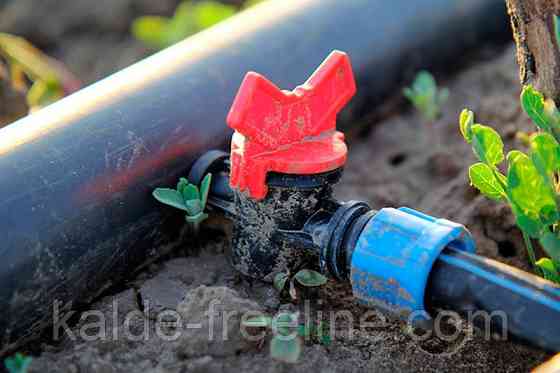 Кран стартовий з гумкою Presto-PS для крапельної стрічки 16 мм (OV-031708-R) Харьков