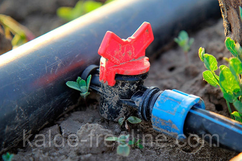 Кран стартовий з гумкою Presto-PS для крапельної стрічки 16 мм (OV-031708-R) Харьков - изображение 2