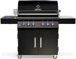 Гриль Grill Gazowy Marroni Pro 4-Palnikowy Stromboli 160X62/56 Czarny Cbf4Dd003 Київ
