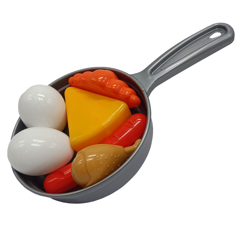 Игровой набор Продукты 9048TXK, со сковородкой Grey Винница - изображение 1