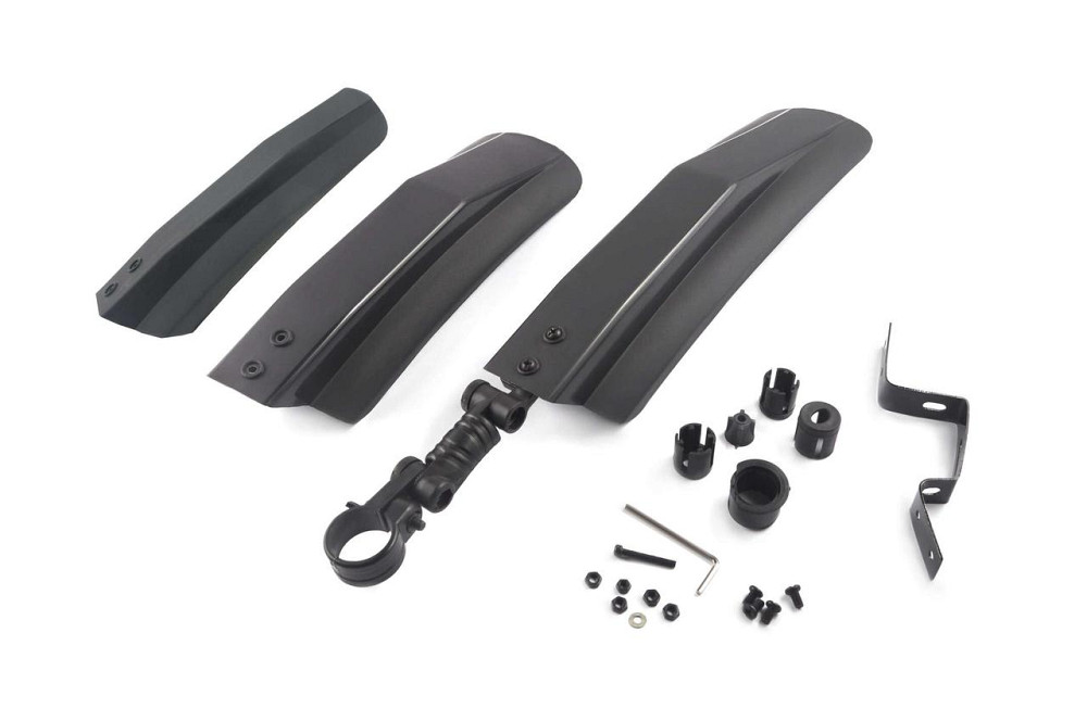 Крылья велосипедные (MTB) (тюнинг) (широкие, черные, выдвижные) Мукачево - изображение 1