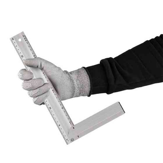 Угольник строительный алюминиевый, 300 мм INTERTOOL MT-2062 Киев