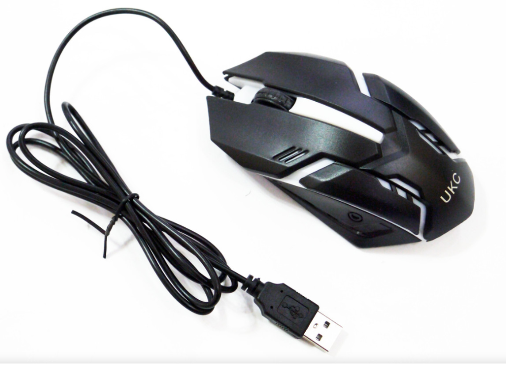 Ігрова клавіатура і мишка UKC ART-5559 з LED підсвіткою, USB, RU/EN, метал/пластик, Scroll Lock Одеса - фото 8