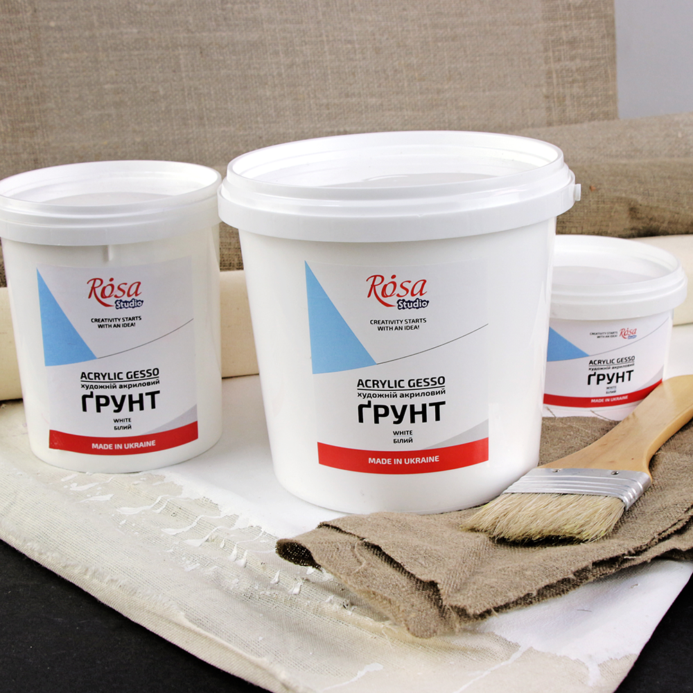 Грунт акриловый художественный 280мл (350г) ROSA Studio Киев - изображение 4