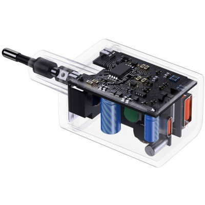 Зарядний пристрій Baseus Super Si Pro Quick Charger C+U 30W black (CCSUPP-E01) Вінниця - фото 9