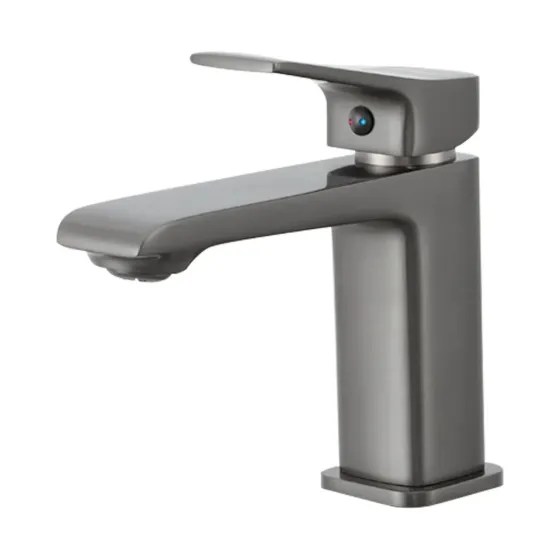 Змішувач для умивальника FRAP F1084-9 графит Київ