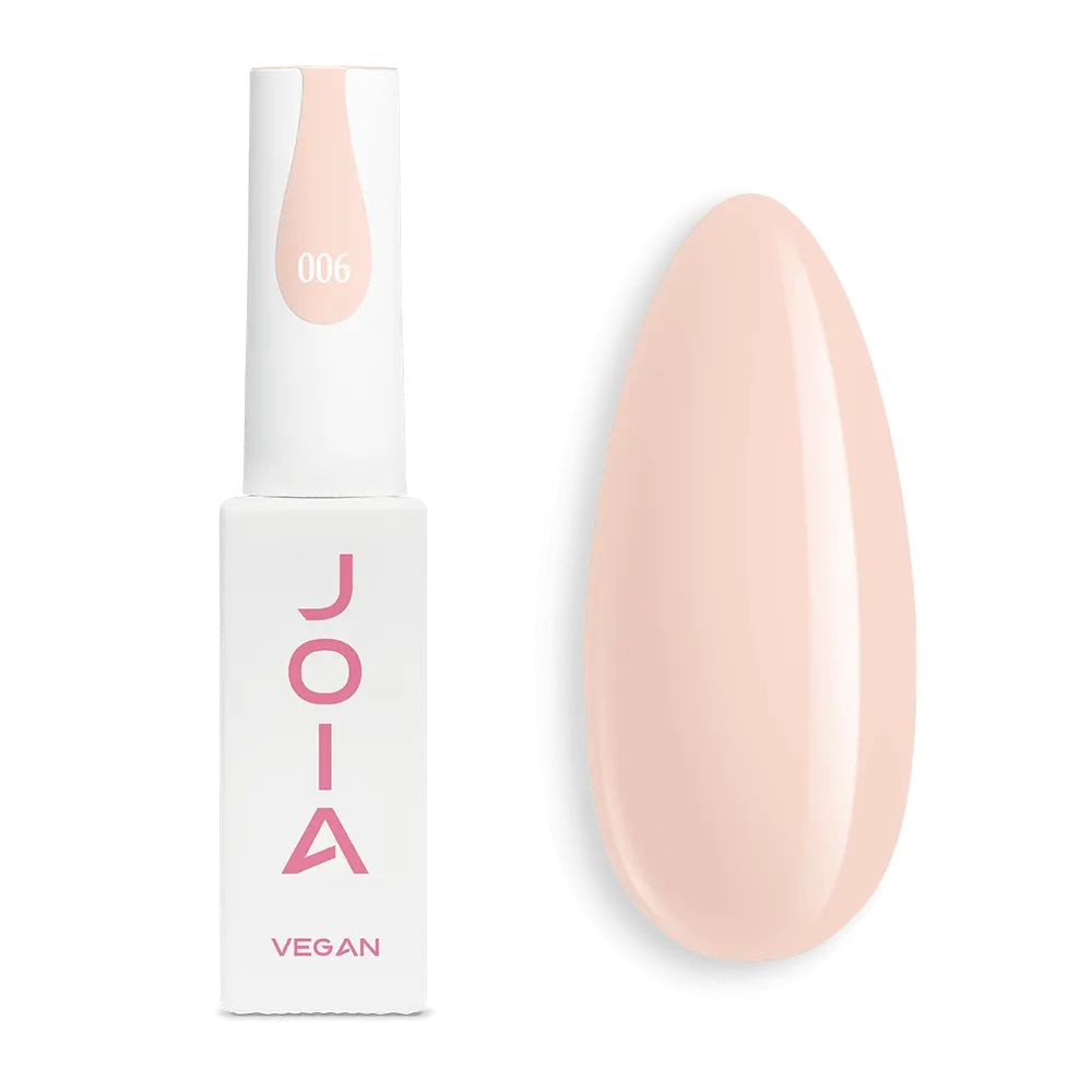 Гель-лак для ногтей бежевый 006 эмаль JOIA vegan 6 мл Киев - изображение 8
