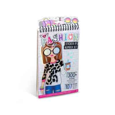 Набор для творчества Crayola Creations постеров с наклейками по номерам, 10 страниц (26285) Винница