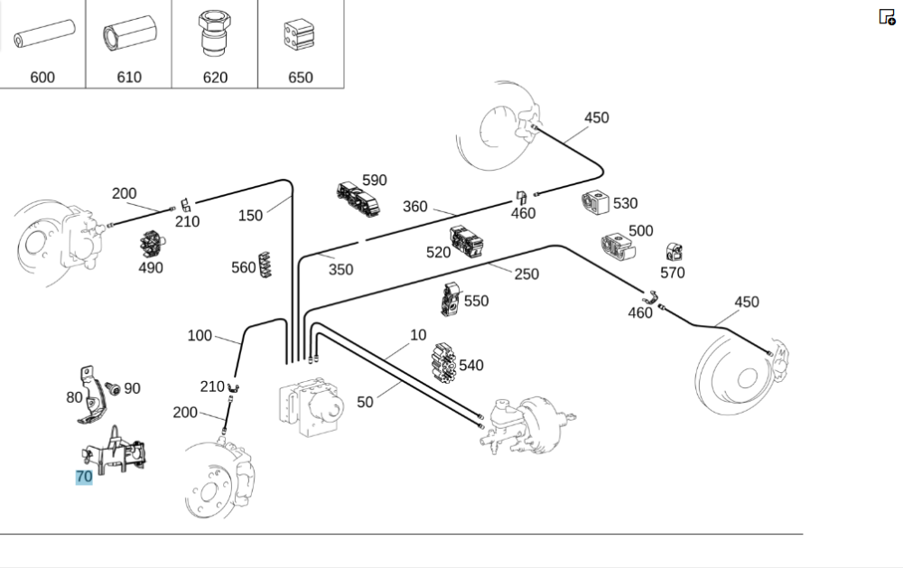 Mercedes-Benz  A2464210694 Тримач гальмівного шланга переднього правого колеса CLA Shooting Brake X117 CLA C117 GLA X156 A-class W176 B-class W242 B-c Одесса - изображение 2
