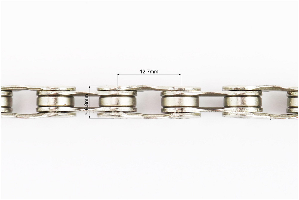 Ланцюг приводний 1/2х5/64х116L 9 швидкостей, сріблястий NOVE-91 Киев - изображение 2