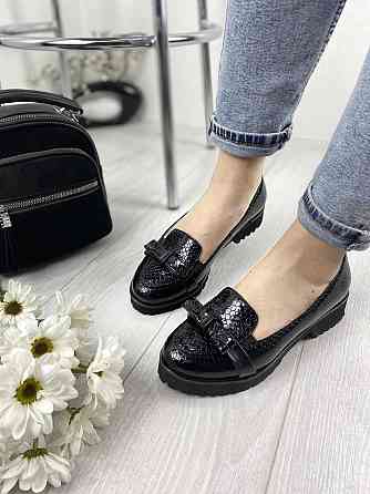 Eireen Туфлі жіночі Eireen Бант чорні (весна-осінь, шкіра натуральна) (1890) лише 37р. Коломыя