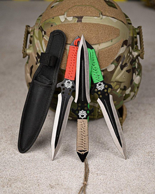 Набір метальних ножів color ПП4742 Одеса - фото 4