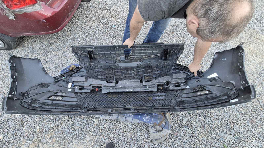 Передній бампер у зборі для Kia Sportage 2021-2025 Київ - фото 1