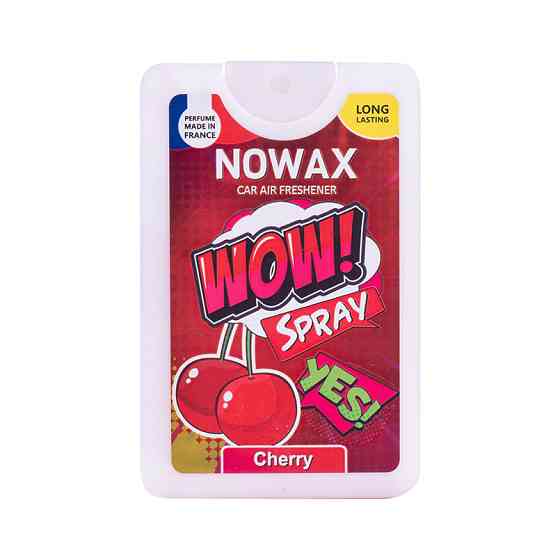 Ароматизатор повітря з розпилювачем Nowax Wow Spray 18мл Cherry Львів