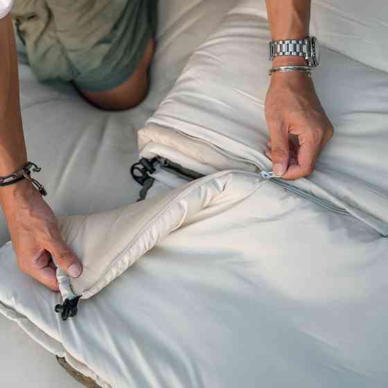 Спальний мішок Naturehike LD150 CNK2300SD016, бежевий Рівне