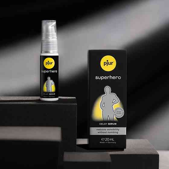 Пролонгирующая сыворотка PJUR Superhero Serum, 20 мл Sex Aura Киев