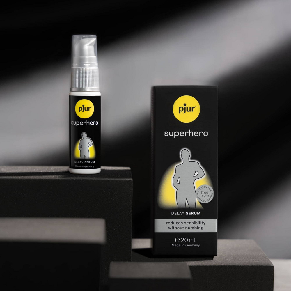 Пролонгирующая сыворотка PJUR Superhero Serum, 20 мл Sex Aura Киев - изображение 2
