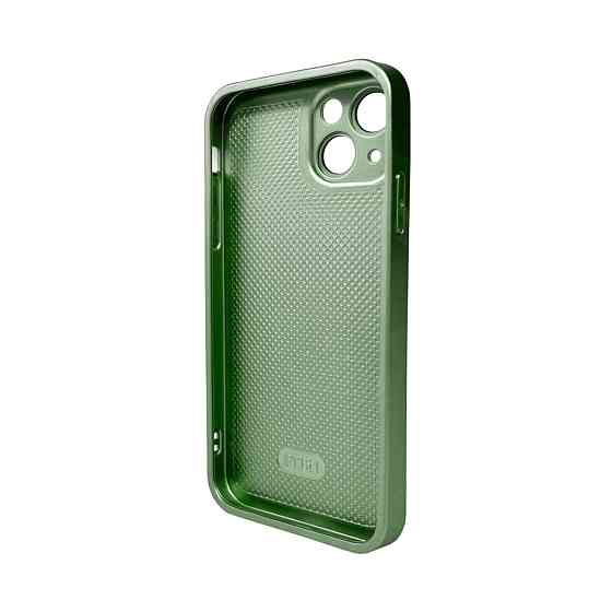 Чохол для смартфона AG Glass Matt Frame Color Logo for Apple iPhone 12 Light Green Київ