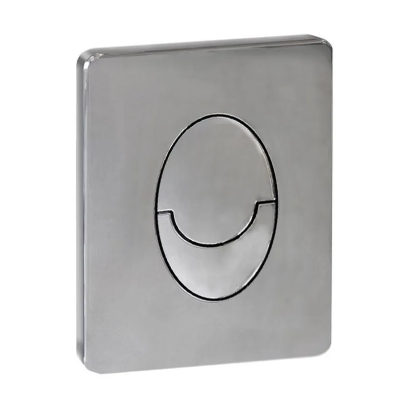 Панель змиву Koer KT-0606-02 157x198x3mm пластикова кнопка закруглена (SS Color) (KR6238)   ( 24462 ) Харків - фото 1