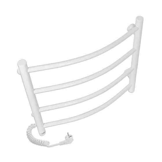 Електричний полотенцесушитель Laris Зебра Класик ЧК4 500Х500 Е білий Київ