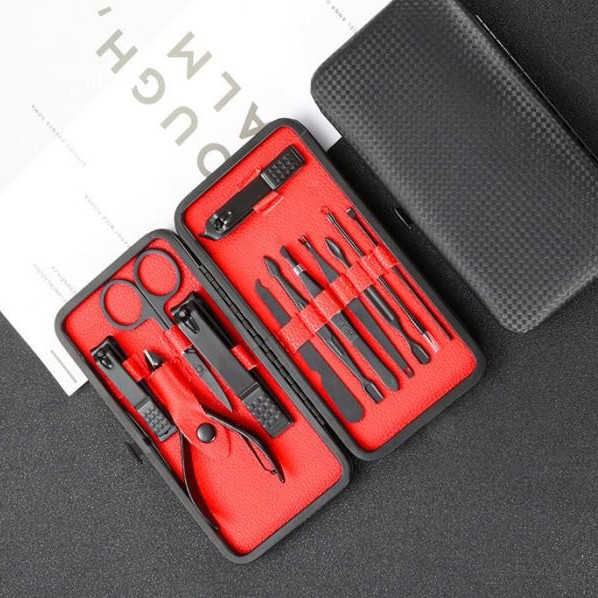 Манікюрний набір для професійного догляду, Набірчик індивідуальний манікюрний набір 10 в 1 AL-60 Львів - фото 2