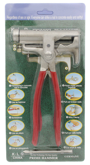 Мультиинструмент молоток 9 в 1 Prime Hammer K.L.D/ 7360 Днепр - изображение 4