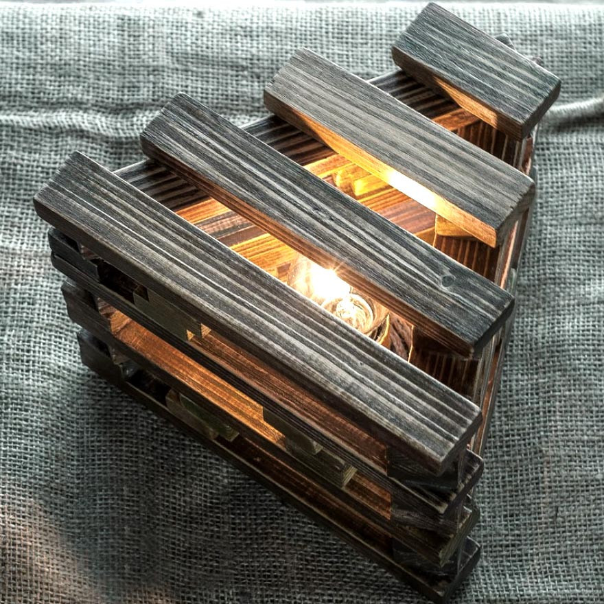 Світильник настільний "Сімпсон" мокко Миколаїв - фото 3