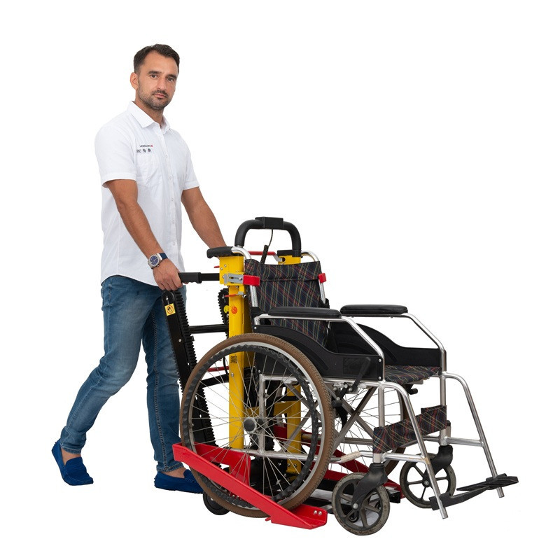 Сходовий електропідйомник для інвалідного візка MIRID 11С. Підйомник для інвалідів електричний. Інвалідна коляска Дніпро - фото 4