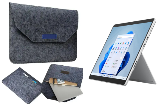 Сумка Wool із войлока для планшета Microsoft Surface Pro 5, Pro 6, Pro 7, Pro 7+ Київ