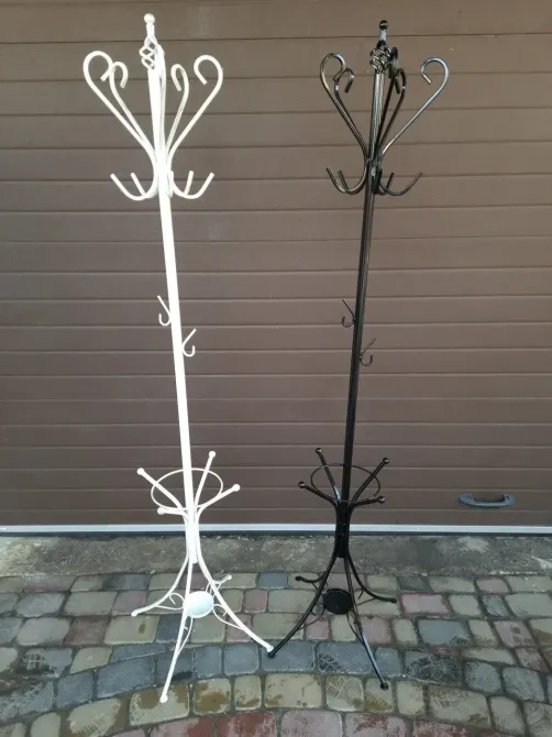 Кована вішалка стійка підлогова для одягу M-083 для одягу Б3914 Чорний Київ - фото 9