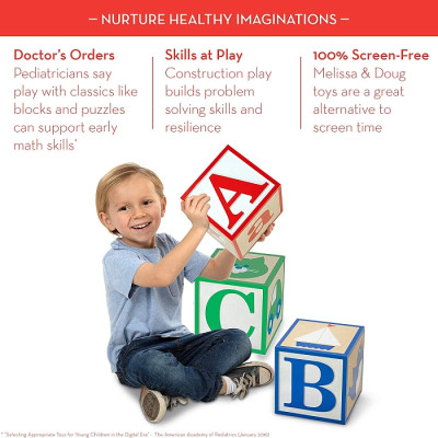 Кубики Melissa&Doug Набор из 3-х больших деревянных кубиков (MD30543) Винница - изображение 4