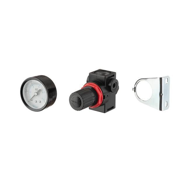Регулятор тиску 1/2", до 8 атм, до 1800 л/хв INTERTOOL PT-1426 Київ - фото 3