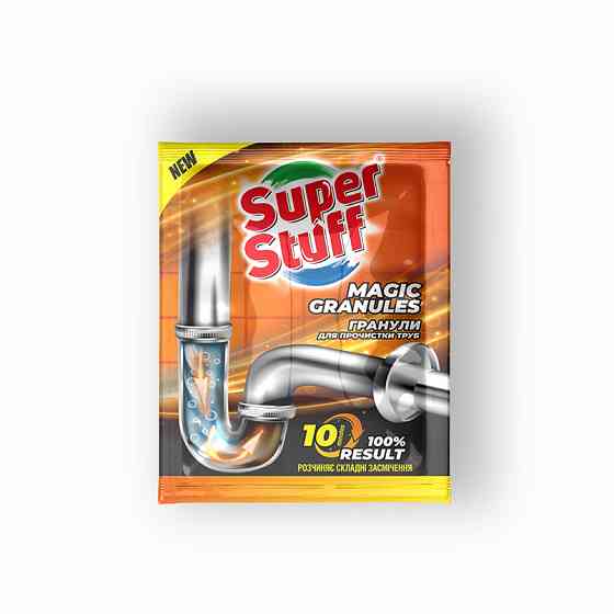 Гранули для прочистки труб SuperStuff 70г Львів