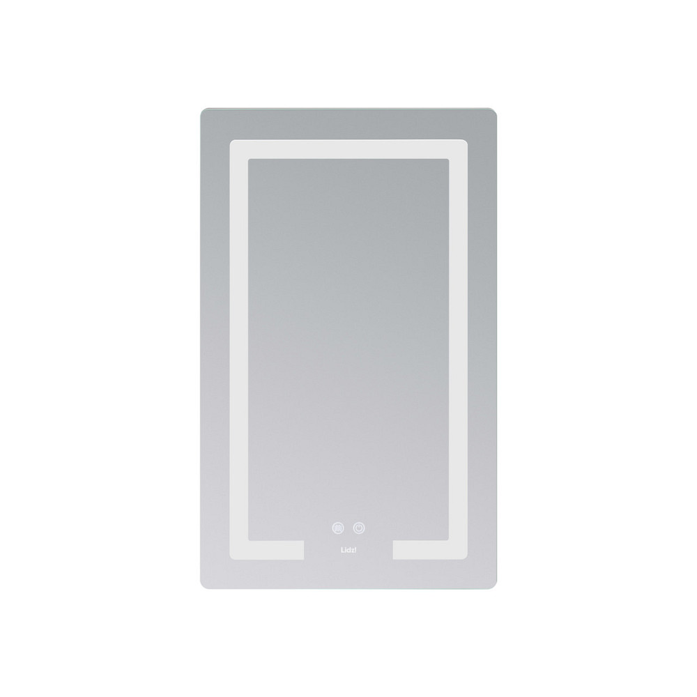 Дзеркало Lidz Kubis (KU2) 500х800 з LED-підсвіткою Touch, з антизапотіванням, з димером, рег. яскравості LD78LF936508048448 Київ - фото 3