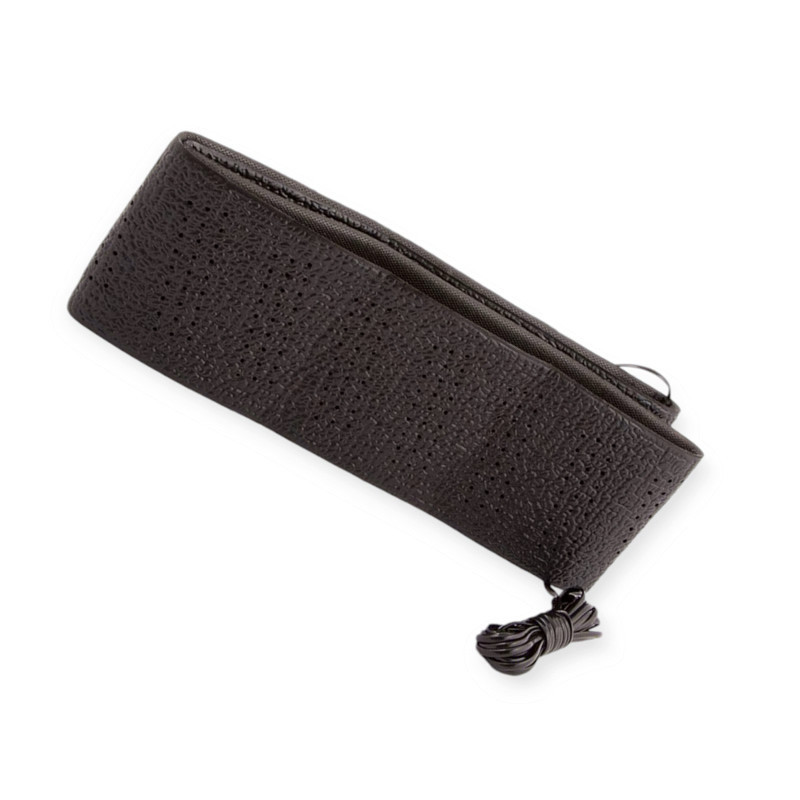 Оплетка l кожзам (38 - 42 см) черная перфор. carlife руля Мукачево - изображение 1