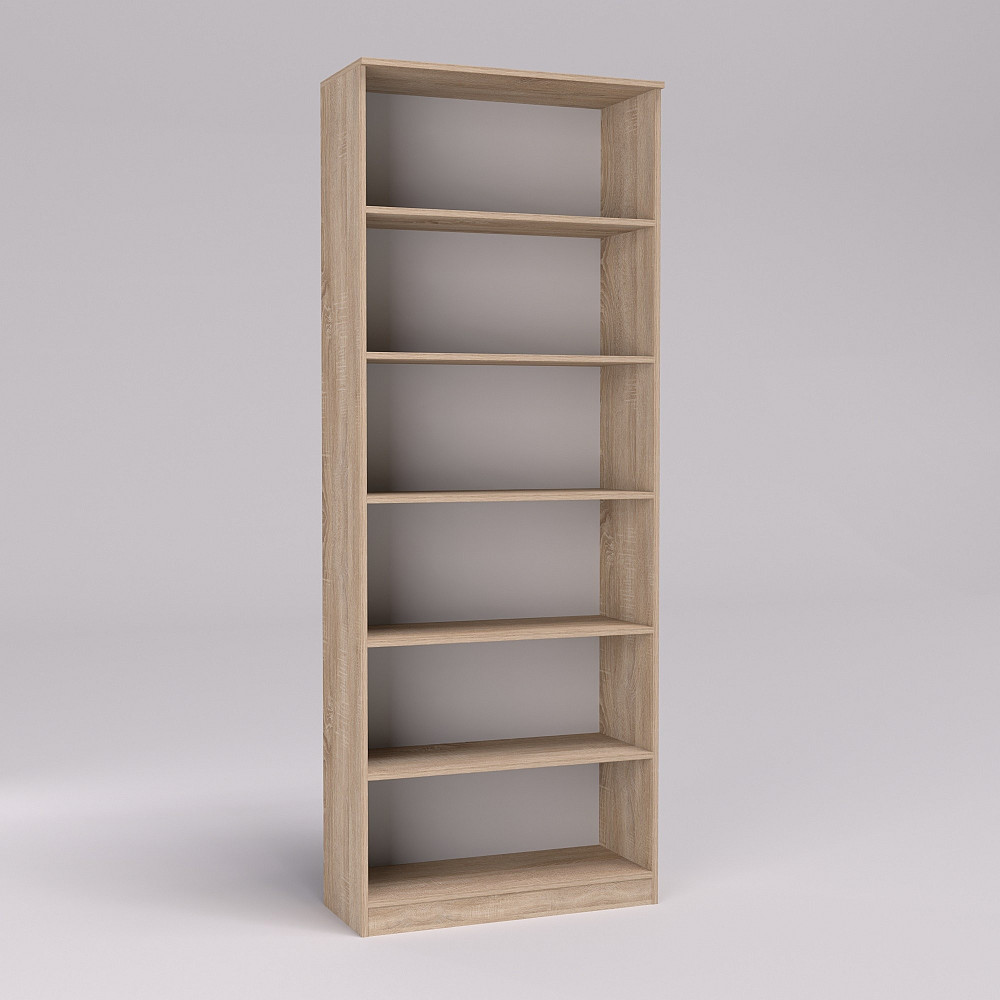 Стеллаж ОС-1, Дуб Сонома, 800/340/2100 Львов - изображение 2