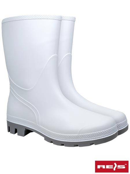 Чоботи гумові ПВХ+нітрил білі Київ - фото 1