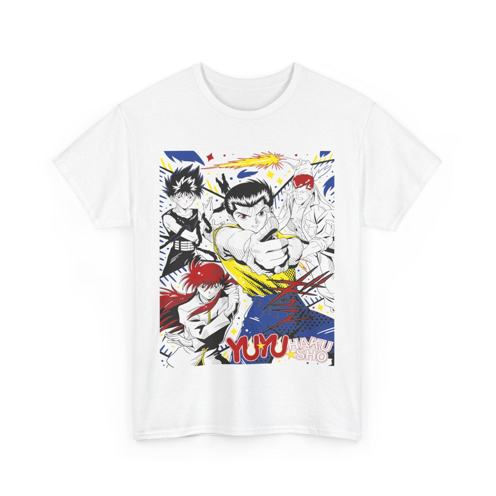 Футболка аниме Йу Йу Хакусхо Йусуке оверсайз (S/M/L) Черний AnimeJ0155 Днепр - изображение 6