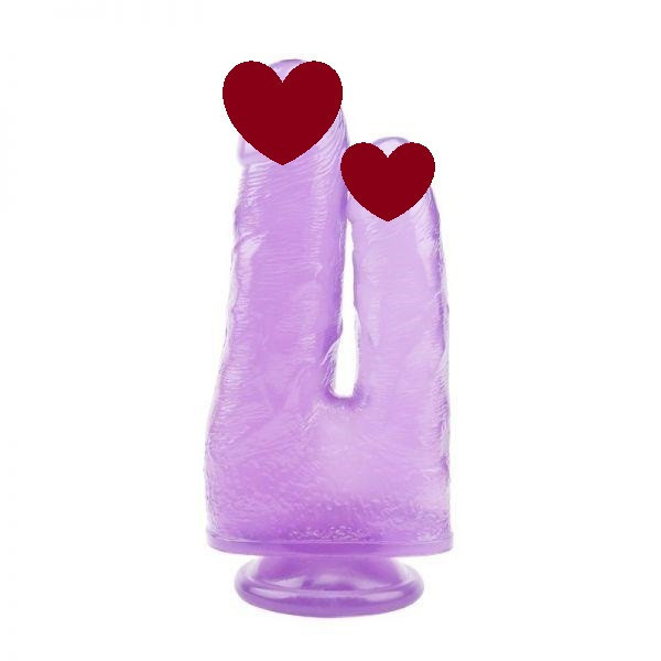 Фалоімітатор подвійний 7.9 Inch Dildo, Purple Sex Aura Київ - фото 1