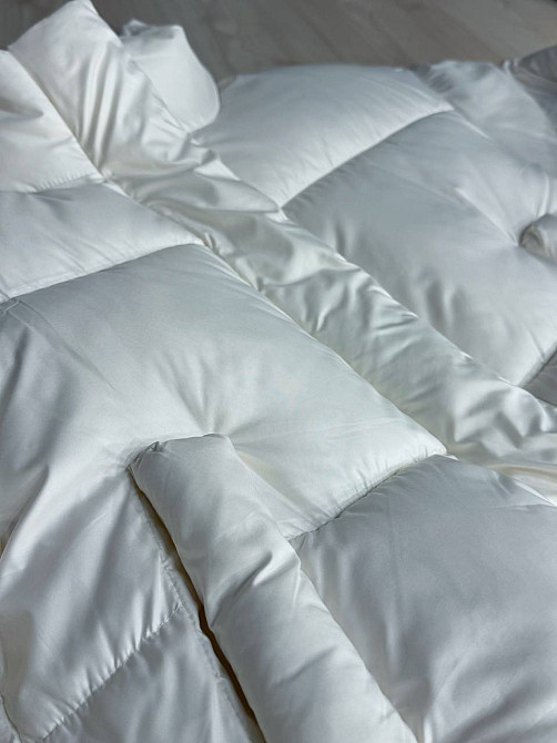 Куртка женская Haiziyuan 8606 короткая пуффер с воротником белая, белый, XL Киев - изображение 6