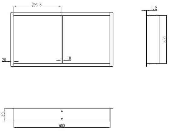 Полка-ниша Mixxus Premium NICHE-0103 из нержавеющей стали SUS304 для ванной комнаты Харьков