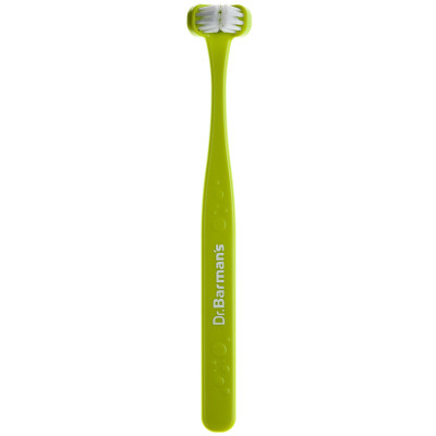 Дитяча зубна щітка Dr. Barman's Superbrush (Dentaco AG), 9603210000, тристороння (від 0-6 років), салатова (8.121/5) Вінниця - фото 1