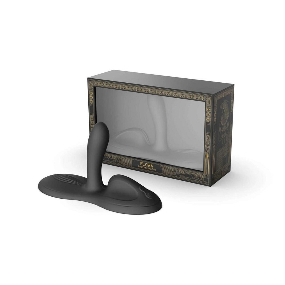 Sit-on-top смарт-вібратор Zalo – Flora Smart Vibrating Pad Obsidian Black, 9 моторів Sex Aura Київ - фото 5